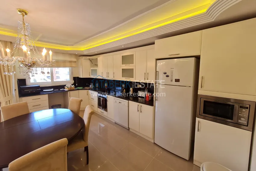 Приобрести Квартира в районе Оба меблированная в современном жилом комплексе 4 