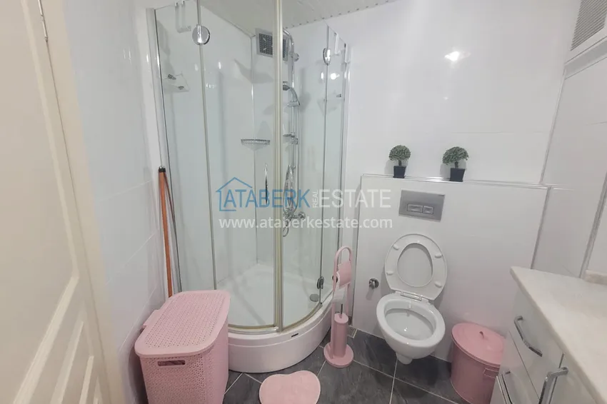 Приобрести Квартира в Алании - район Тосмур, трехкомнатная с мебелью в уютном комплексе 5 