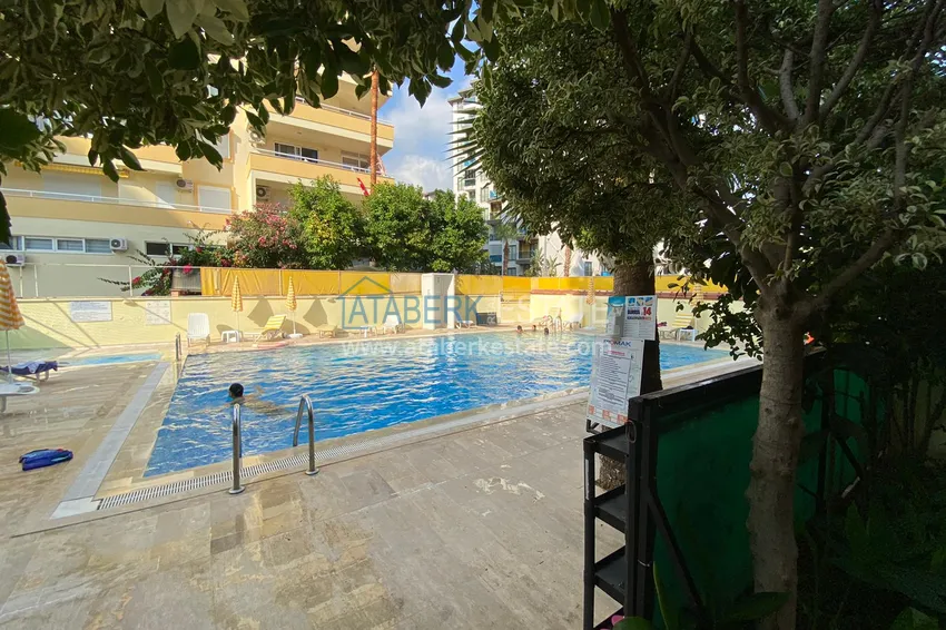 Дуплекс в центре Алании в комплексе с бассейном и видом на горы 5 