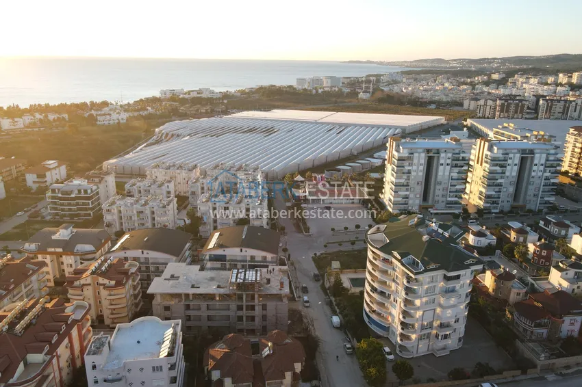 Новый проект жилого комплекса в Алании район Авсаллар 3 