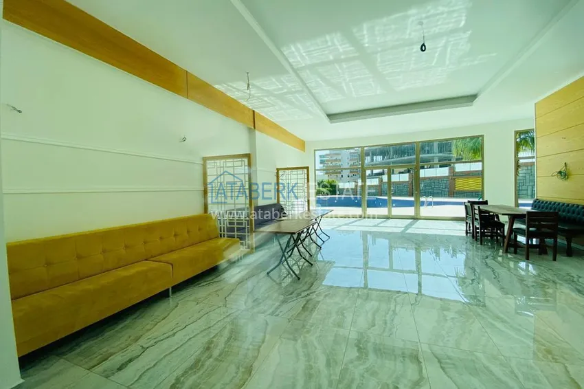 Квартира в Махмутларе с мебелью и видом на море с развитой инфраструктурой 12 