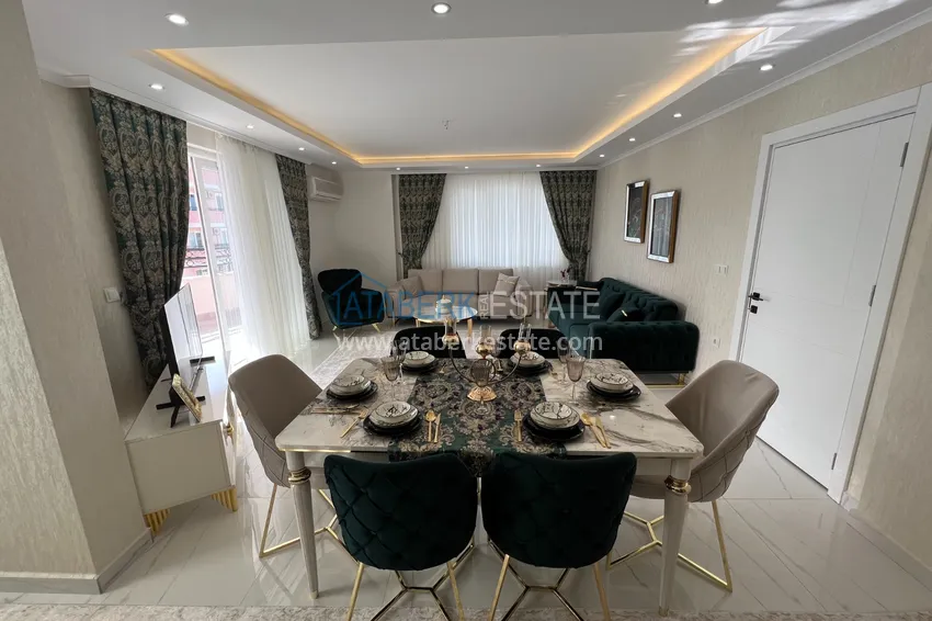 Приобрести Пентхаус-дуплекс в Махмутларе меблированный, с сауной и видом на море 5 