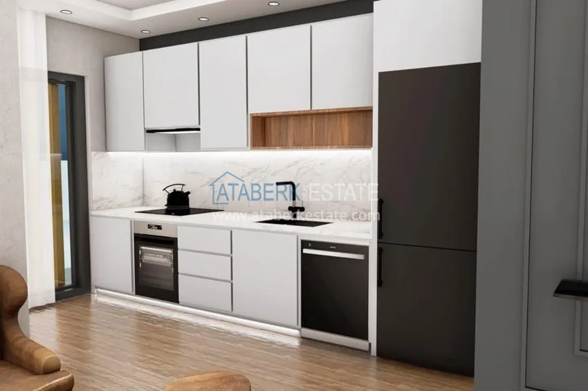 Приобрести Квартира в Авсалларе в строящемся комплексе от инвестора на расстоянии 1,2 км от Средиземного моря 5 