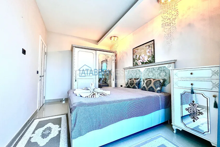 Приобрести Квартира в Махмутларе меблированная с открытым видом на море  6 