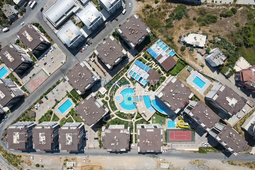 Квартира в Оба меблированная с видом на горы и море 8 