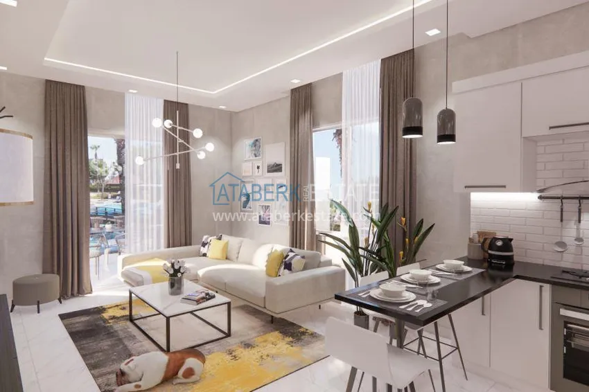 Приобрести Квартира от инвестора в строящемся жилом комплексе в Махмутларе  12 