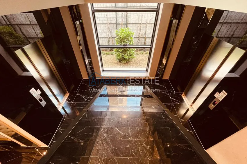 Квартира в центре Алании, в новом жилом комплексе - район пляжа Клеопатра 5 