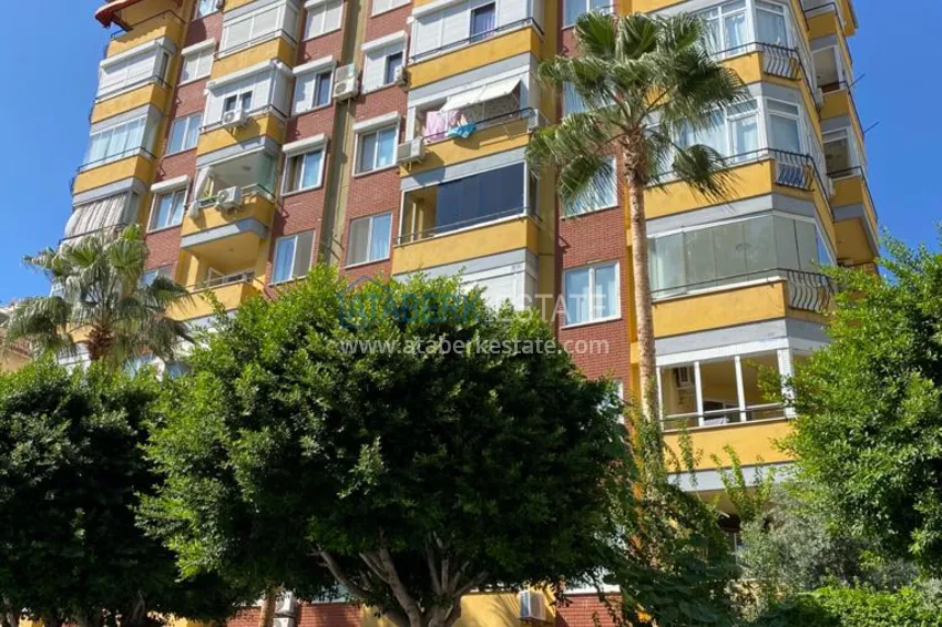 Дуплекс в центре Алании в комплексе с бассейном и видом на горы 7 