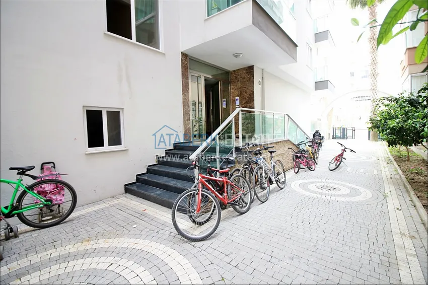 Квартира в Махмутларе двухкомнатная с мебелью, вторая береговая линия 7 