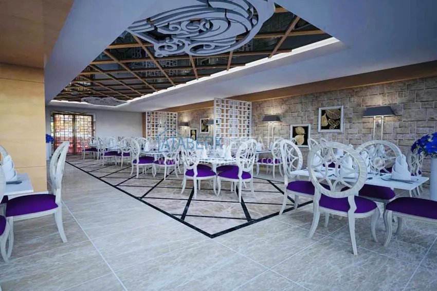 Квартира в Махмутларе с мебелью и видом на море с развитой инфраструктурой 16 