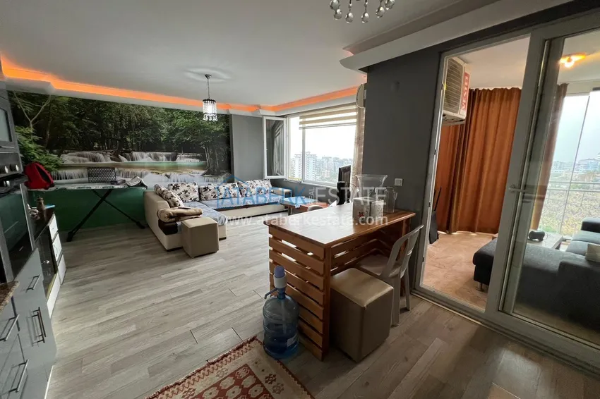 Приобрести Квартира в Махмутларе с мебелью, видом на горы в жилом комплексе 6 