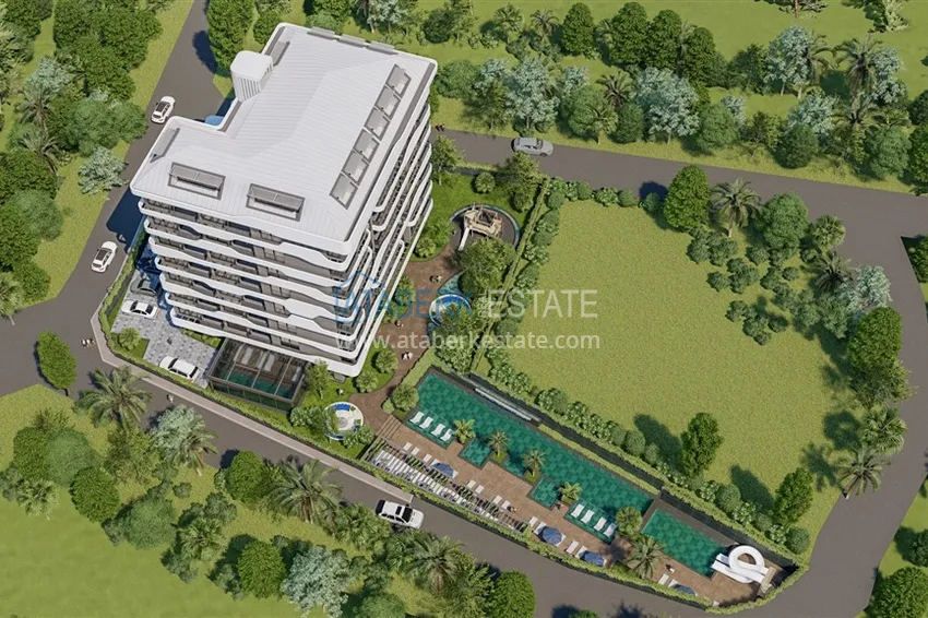 Квартира в районе Авсаллар от инвестора с рассрочкой на этапе строительства 6 