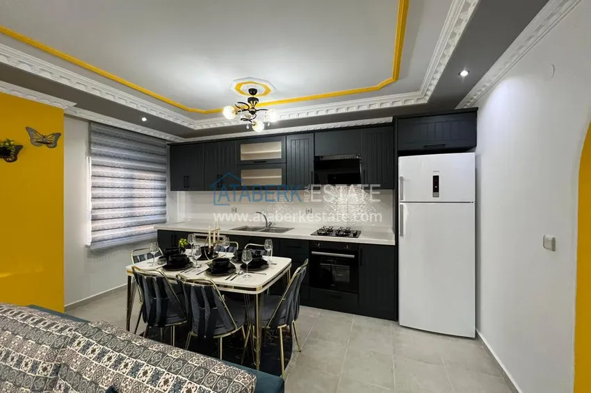 Приобрести Квартира в Махмутларе меблированная в комплексе комфорт-класса 7 