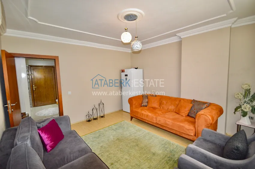 Приобрести Дуплекс в центре Алании в комплексе с бассейном и видом на горы 7 