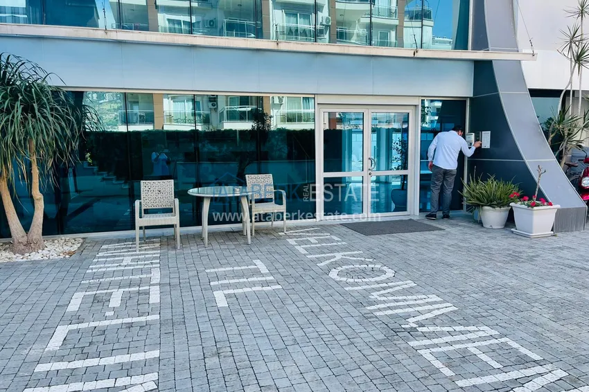 Двухуровневый пентхаус в Алании район Кестель с мебелью 6