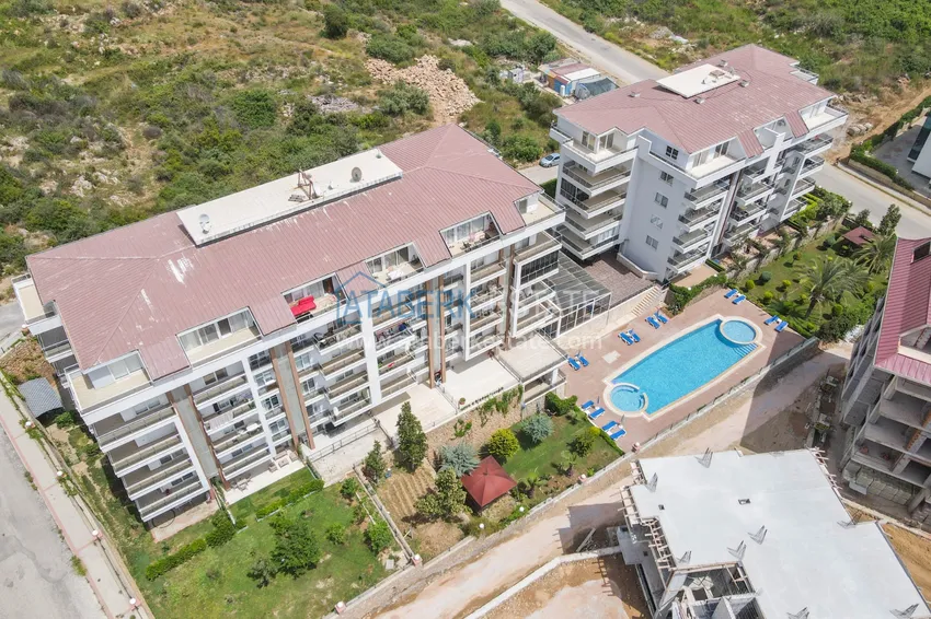 Садовый дуплекс в районе Кестель меблированный в комфортабельном комплексе 6 