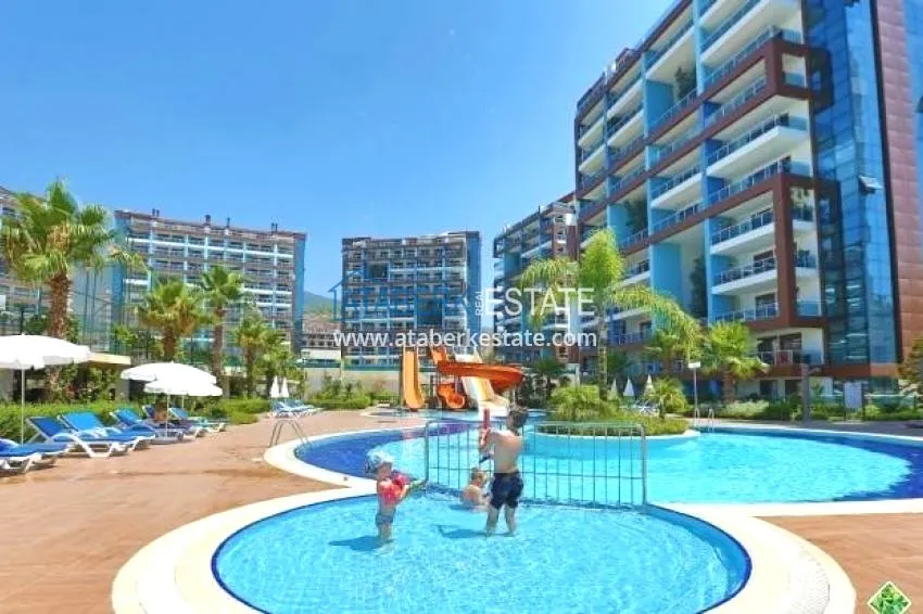 Квартира в районе Джикджилли в комфортабельном жилом комплексе 6 