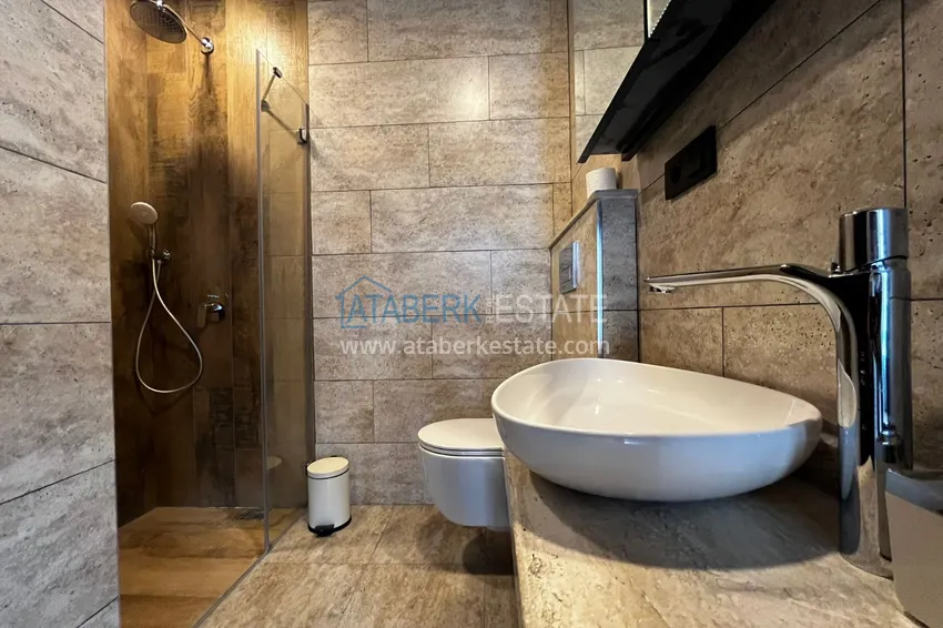 Приобрести Двухуровневая квартира в районе Кестель с качественной чистовой отделкой и новой мебелью 7 