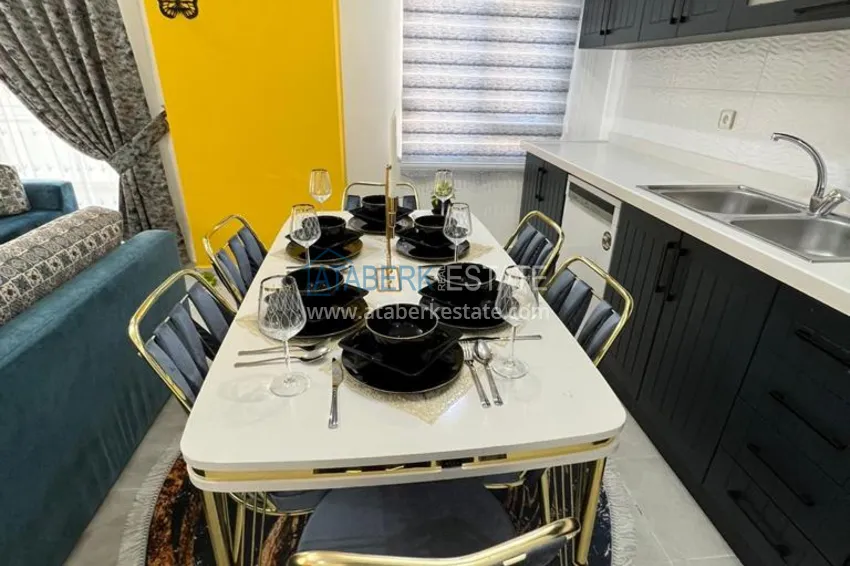 Приобрести Квартира в Махмутларе меблированная в комплексе комфорт-класса 8 