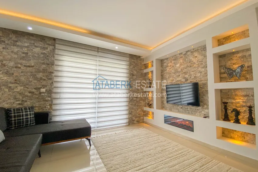 Приобрести Садовый дуплекс в районе Кестель меблированный в комфортабельном комплексе 11 