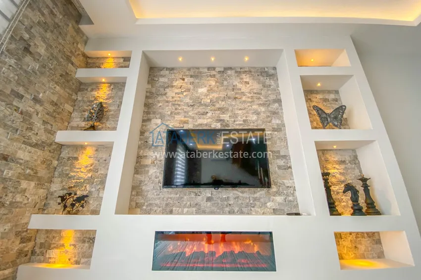 Приобрести Садовый дуплекс в районе Кестель меблированный в комфортабельном комплексе 14 