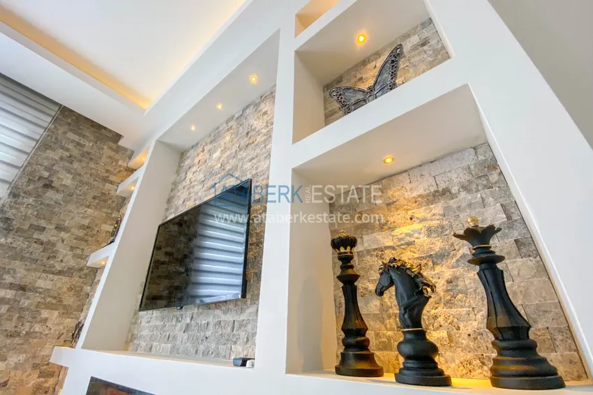 Приобрести Садовый дуплекс в районе Кестель меблированный в комфортабельном комплексе 15 