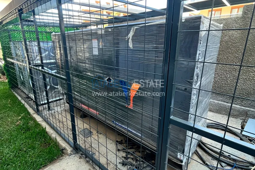 Квартира в Алании – район Оба с высококачественной чистовой отделкой и отдельной кухней  7 