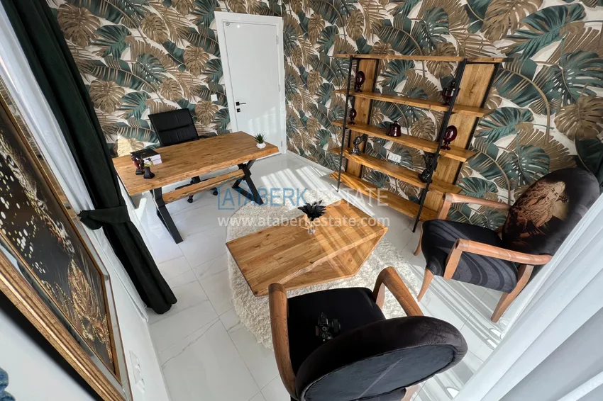 Приобрести Пентхаус-дуплекс в Махмутларе меблированный, с сауной и видом на море 7 