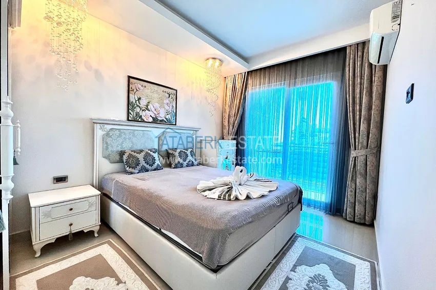 Приобрести Квартира в Махмутларе меблированная с открытым видом на море  8 