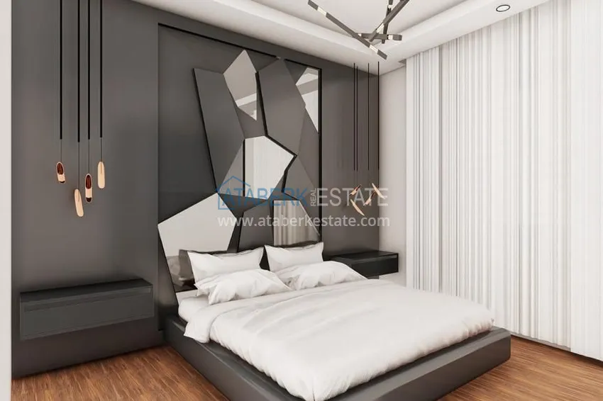 Приобрести Квартира в Авсалларе в строящемся комплексе от инвестора на расстоянии 1,2 км от Средиземного моря 7 