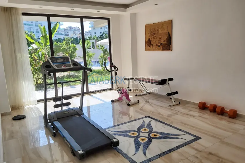 Квартира в Махмутларе меблированная - с видом на море 11 