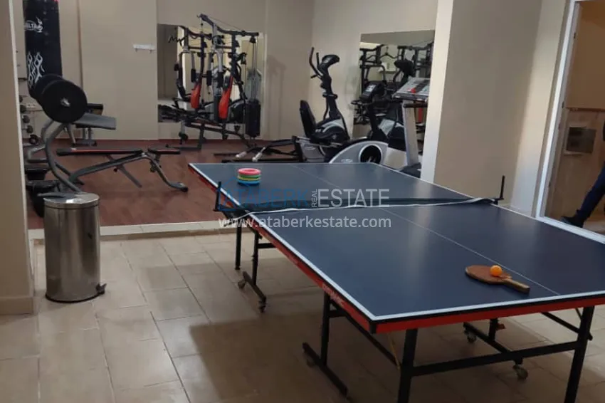 Квартира на первой береговой линии в Махмутларе с мебелью 14 