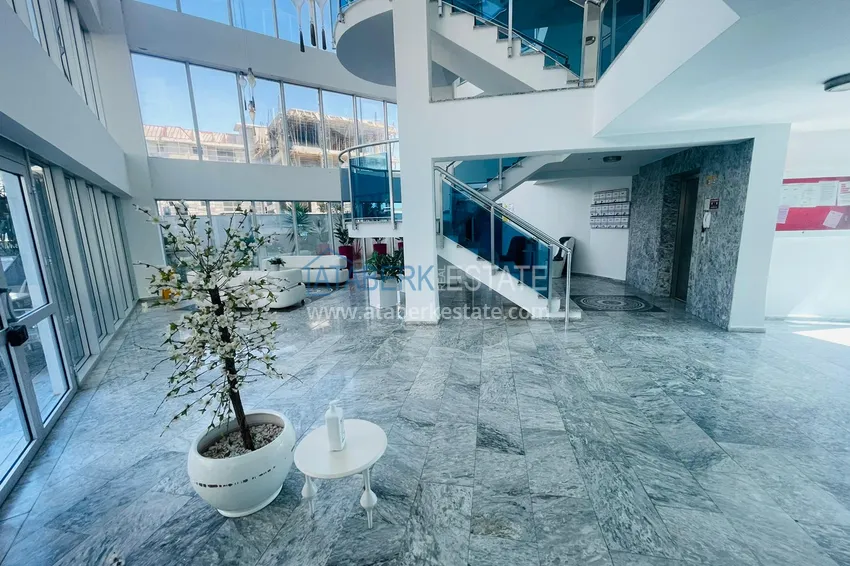 Двухуровневый пентхаус в Алании район Кестель с мебелью 7