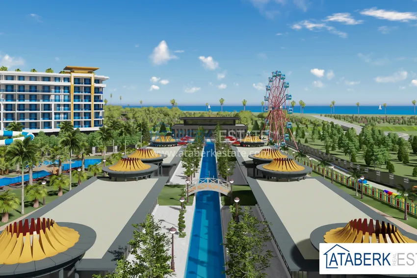 Квартира в Алании – район Тюрклер от инвестора в роскошном комплекс-отеле 8