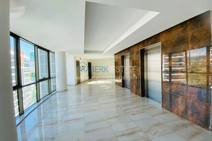 Квартира в Махмутларе с мебелью и видом на море с развитой инфраструктурой 24 