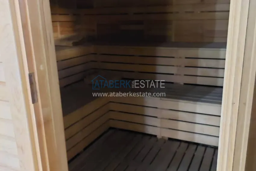 Квартира на первой береговой линии в Махмутларе с мебелью 15 