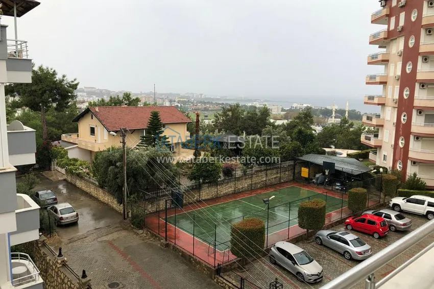 Приобрести Пентхаус-дуплекс в Алании район Конаклы с видом на море  8 