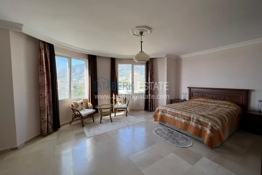 Приобрести Пентхаус в Махмутларе с мебелью, видом на море и горы  9 