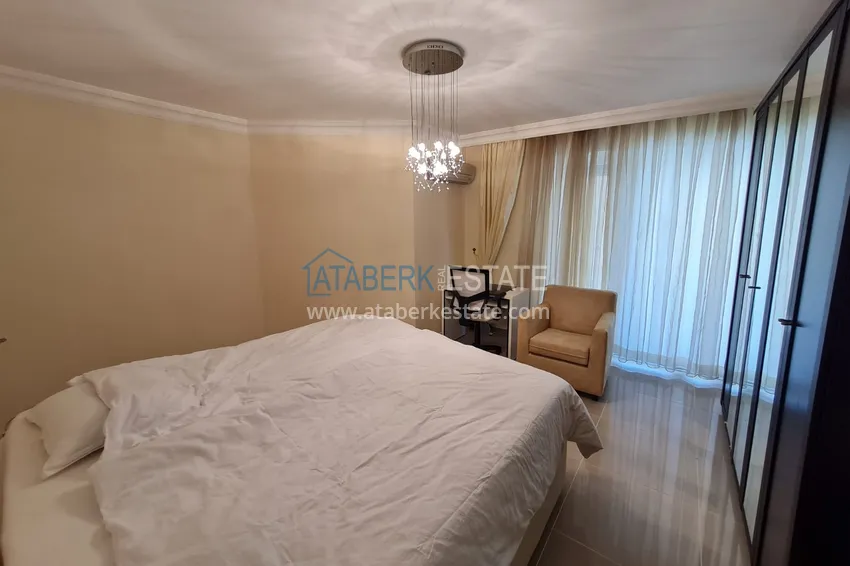 Приобрести Квартира в районе Оба меблированная в современном жилом комплексе 8 