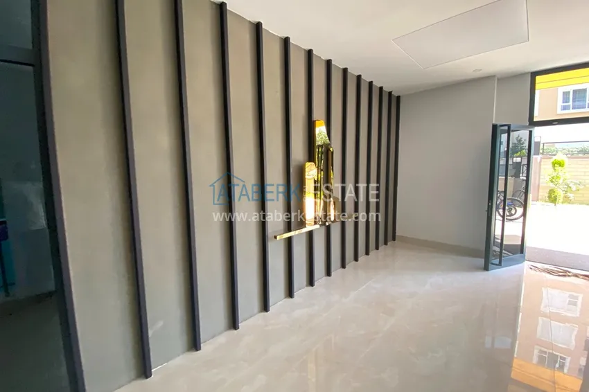 Квартира Махмутларе меблированная с отдельной кухней и частичным видом на море 10 