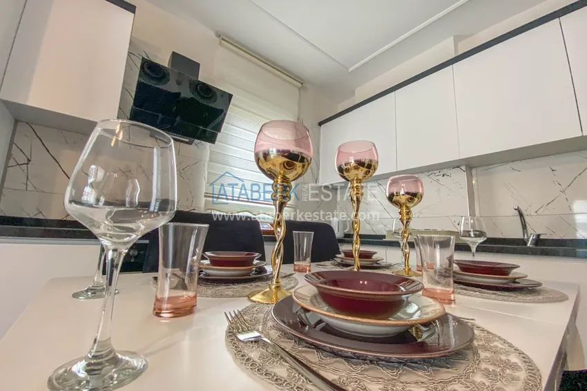 Приобрести Пентхаус в Алании - район Махмутлар, двухуровневый с новой мебелью 8