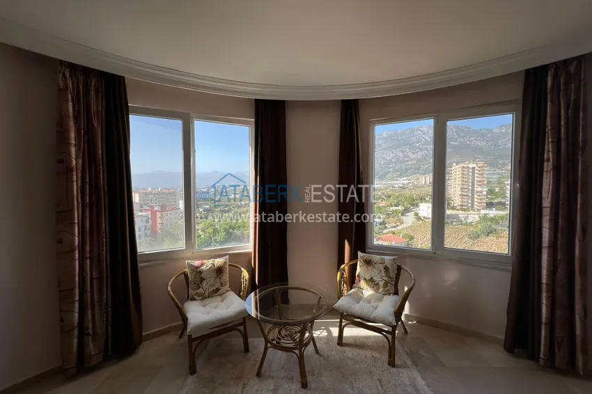 Приобрести Пентхаус в Махмутларе с мебелью, видом на море и горы  10 