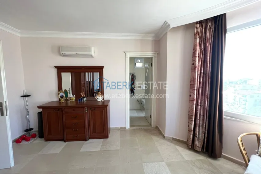 Приобрести Пентхаус в Махмутларе с мебелью, видом на море и горы  11 