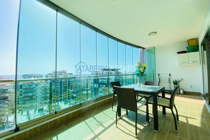 Приобрести Квартира в Махмутларе с мебелью и видом на море с развитой инфраструктурой 9 