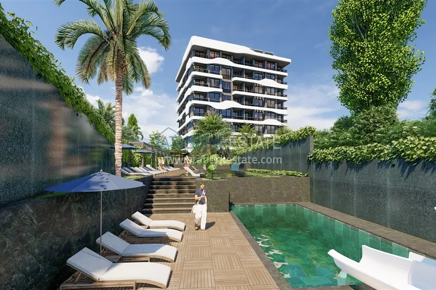 Квартира в районе Авсаллар от инвестора с рассрочкой на этапе строительства 9 