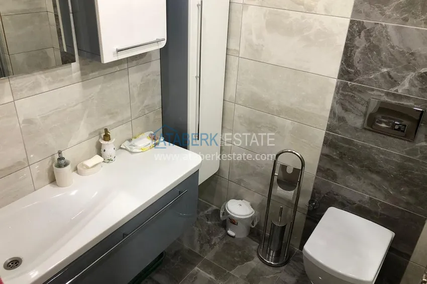 Приобрести Пентхаус-дуплекс в Алании район Конаклы с видом на море  9 