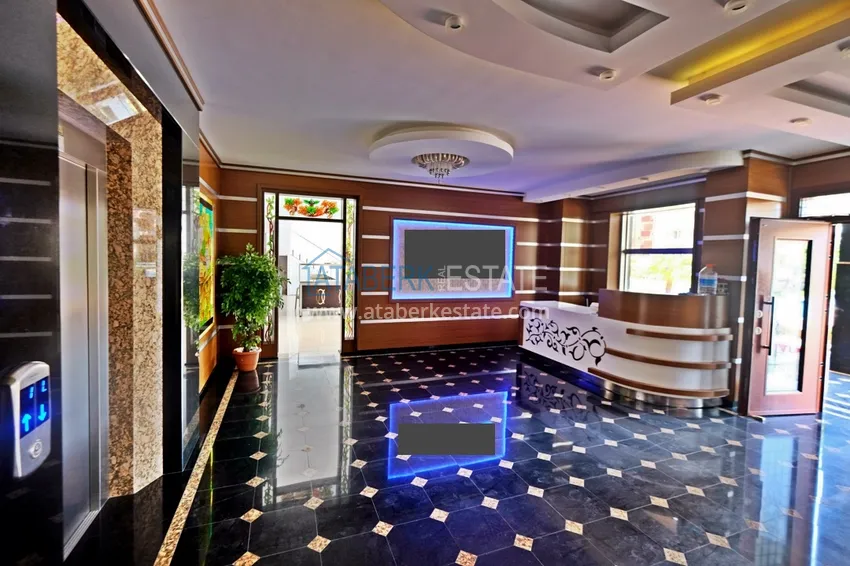 Квартира в центре Махмутлара с мебелью и двумя лоджиями 9 