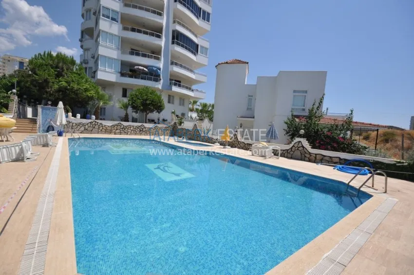 Пентхаус в Махмутларе с мебелью, видом на море и горы  8 