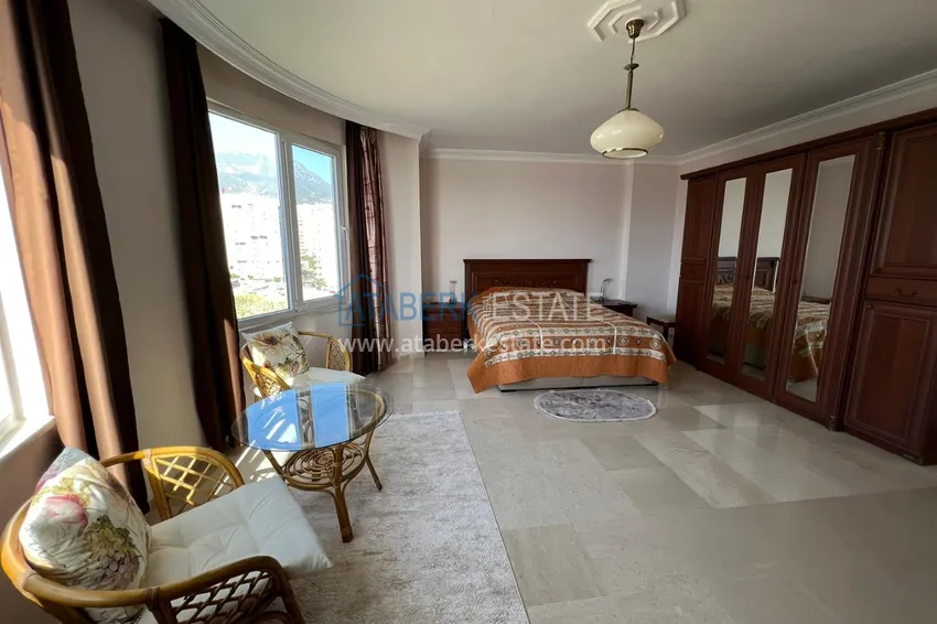 Приобрести Пентхаус в Махмутларе с мебелью, видом на море и горы  12 