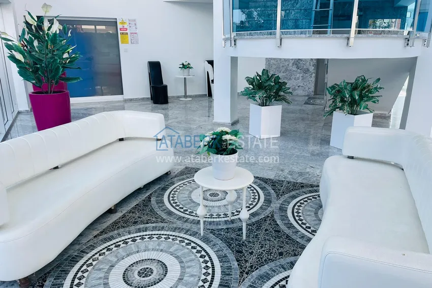 Двухуровневый пентхаус в Алании район Кестель с мебелью 9